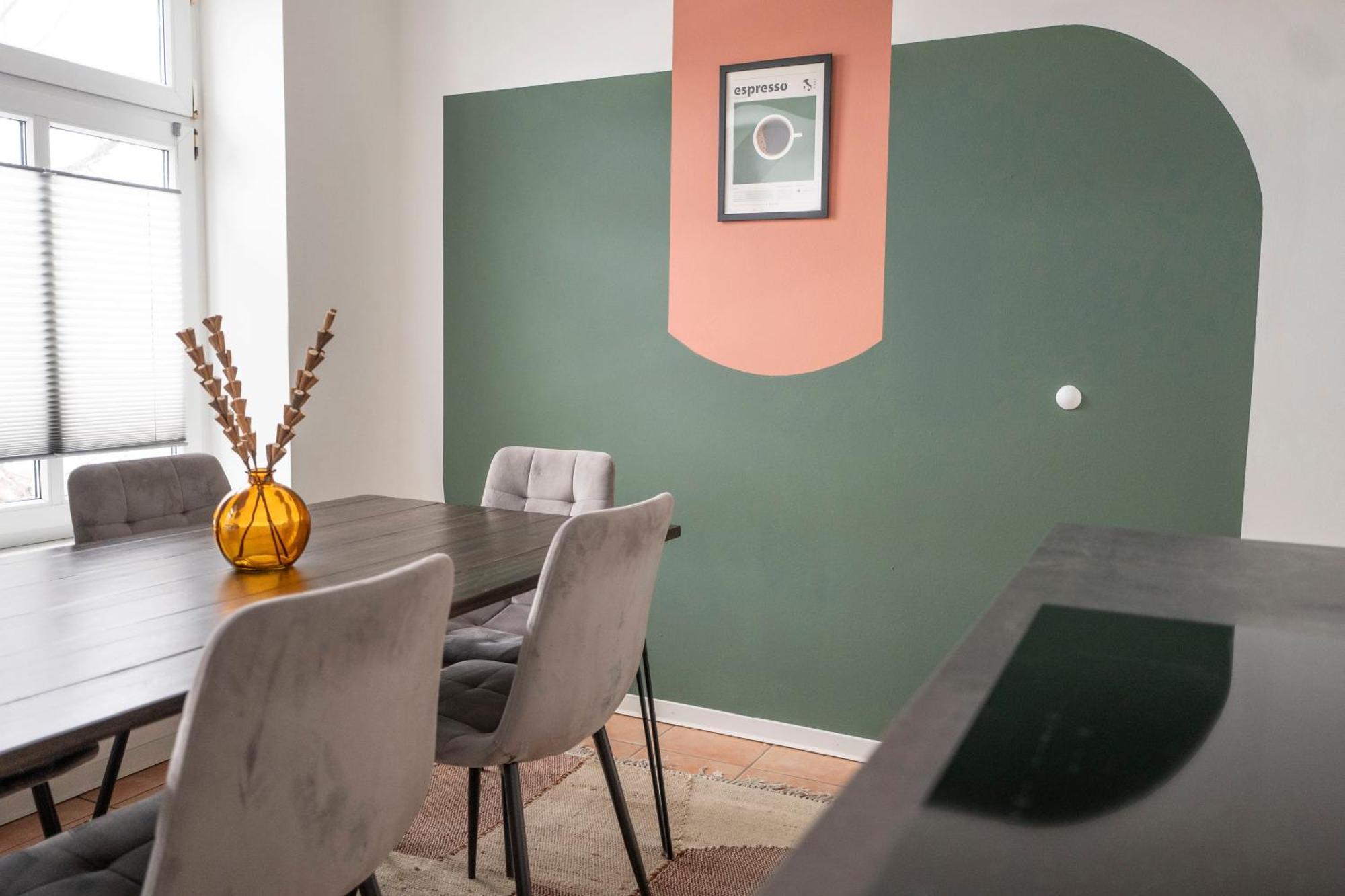 Boho-Suite - Sauna, Netflix, Nespresso, Zentral, Messe Chemnitz  Exteriér fotografie